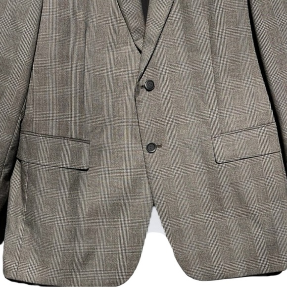 🌻Andrew Fezza Signature Gray "Cary" Sports Coat Jacket Blazer Size 44R - Picture 3 of 10